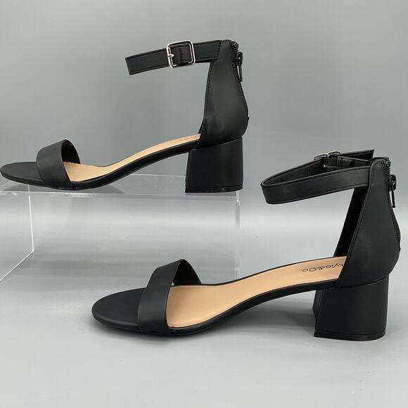 NEW Style & Co Women’s Janiee Ankle Strap Sandals Black Size 8.5M - Picture 2 of 11